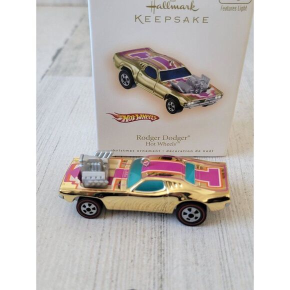 Hallmark Hot Wheels Roder Dodger 2007 ornament Xmas - Picture 2 of 8